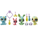 Littlest Pet Shop Zestaw Surprise Lucky Pets 10 el