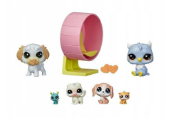 Littlest Pet Shop Zestaw Domek Zabaw 6pak Figurek