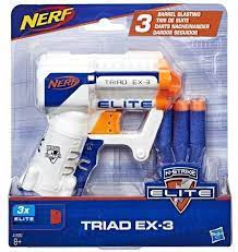 Nerf Elite Nstrike Pistolet Wyrzutnia Triad Ex-3
