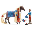 Schleich 42586 Zestaw Startowy Leo i Rocky Koń