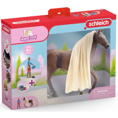 Schleich 42586 Zestaw Startowy Leo i Rocky Koń