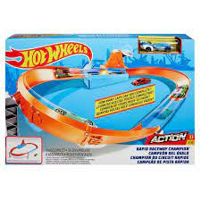 Hot Wheels Zestaw Tor Szybki Wyścig - Autko GJM75