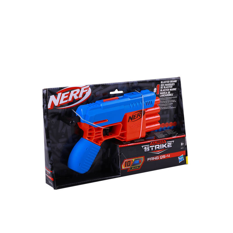 Nerf Pistolet Wyrzutnia Alpha Strike Fang QS-4 + 10 strzałek