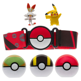 Pokemon Clip n Go Pas Trenera Scorbunny & Pikachu