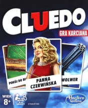 Cluedo Polska Gra Karciana Rodzinna E7589 Hasbro