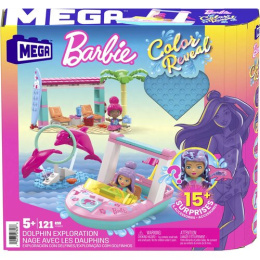 Barbie Reveal Mega Bloks Przygoda z Delfinami
