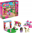 Klocki Barbie Mega Bloks Skoki przez Przeszkody Konie 73el. HDJ84