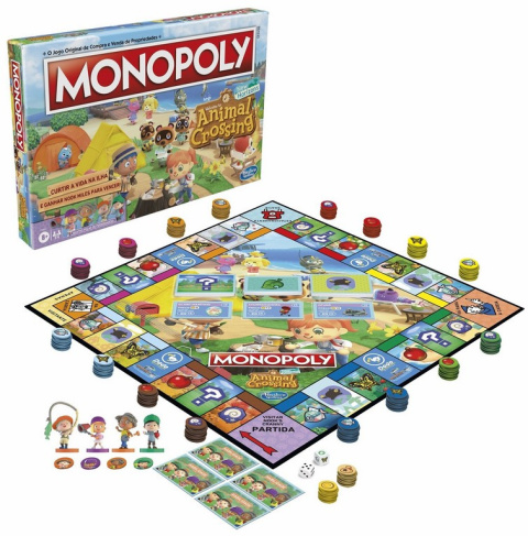 Monopoly Animal Crossing Polska Gra Planszowa