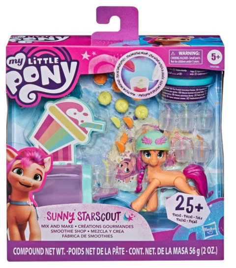 My Little Pony Wózek Smoothie Sunny - Ciastolina