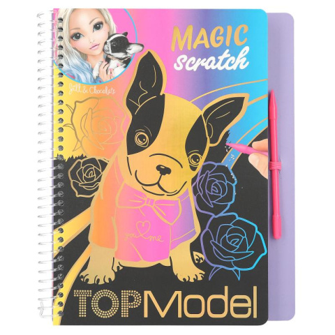 TOP MODEL Zdrapywanka Magic Stratch Dog Pies 12410