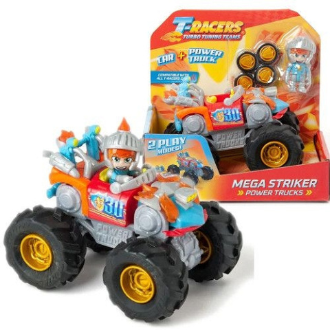 T-Racers Zestaw Pojazd Power Trucks Mega Striker