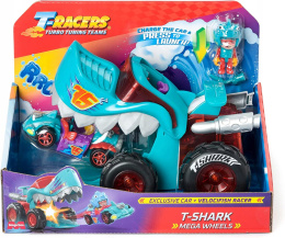 T-Racers Zestaw Pojazd Mega Wheels T-Shark