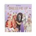 TOP MODEL Szkicownik DRESS ME UP Horse Konie 12431