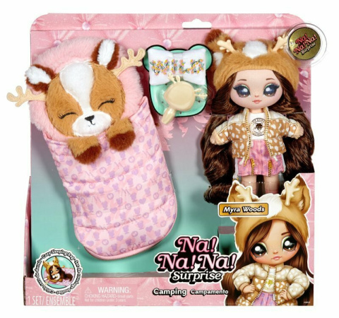 NANANA SURPRISE LALKA Camping Doll Myra Woods - Akcesoria