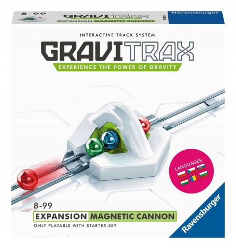 Gravitrax Zestaw Uzupelniający Magnetyczna Armatka Ravensburger 275106