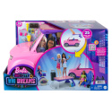 Barbie Big City Dreams Zestaw 2w1 Auto SUV Koncertowa Scena GYJ25