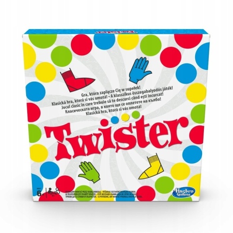 Twister Nowa Wersja Gra Zręcznościowa 98831 Hasbro