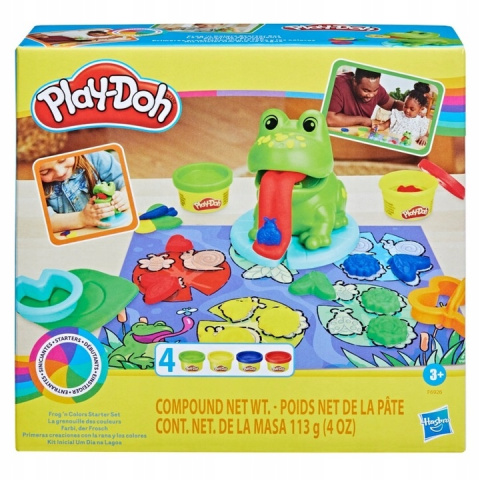 Playdoh Zestaw Żaba i Nauka Kolorów F6926