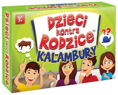 Gra Dzieci Kontra Rodzice Kalambury 7+ Kangur