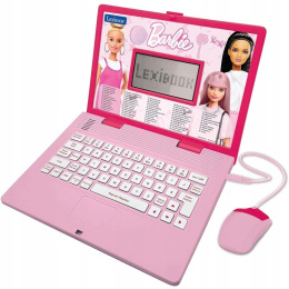 Lexibook Laptop Edukacyjny Dwujęzyczny Barbie dla Dzieci PL/ENG