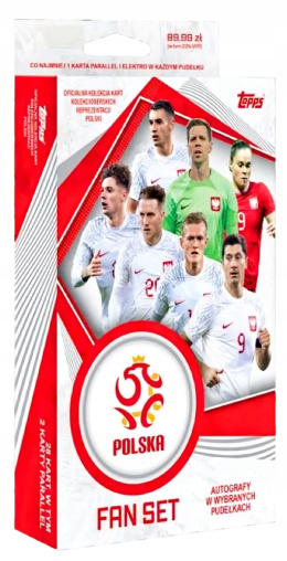 Topps Cards Official Fan Set Reprezentacji Polski - 28 Kart