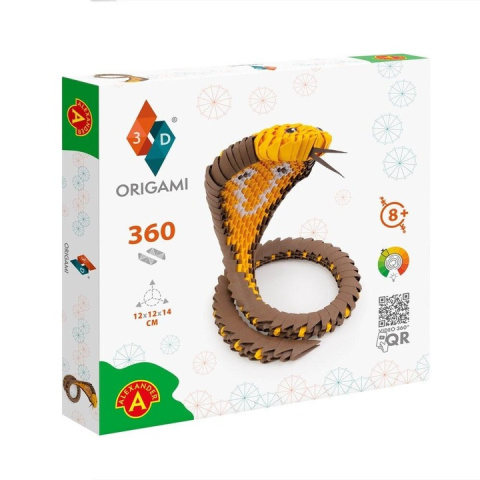 Alexander Origami 3D Kobra 360 elementów 25712