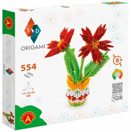 Alexander Origami 3D Kwiaty 554 elementów 25538