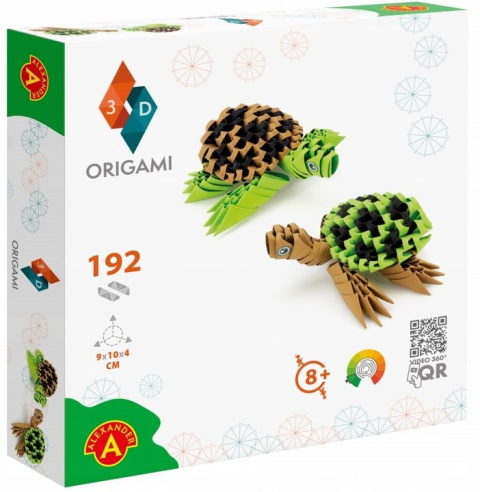 Alexander Origami 3D Żółwie 192 elementów 23466