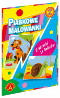 Alexander Piaskowe Obrazki Malowanki Pies Ślimak 14006