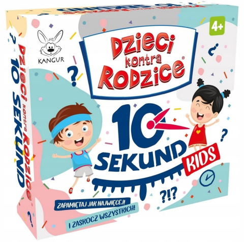 Gra Dzieci Kontra Rodzice 10 Sekund Kids Kangur