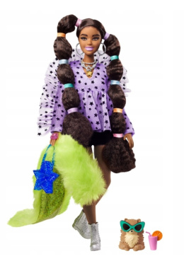 Barbie Extra Lalka Akcesoria Jeżyk w Okularach GXF10