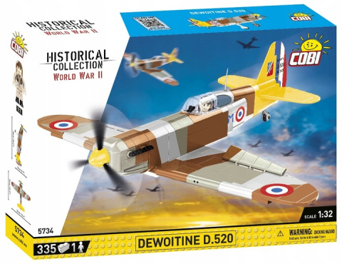 Cobi Klocki HC WWII Dewoitine D.520 5734