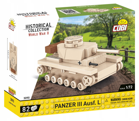 Cobi Klocki HC WWII Pazner III Ausf. L 3090