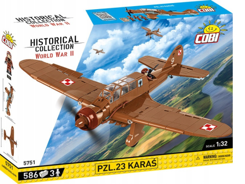 Cobi Klocki HC WWII PZL.23 Karaś 5751