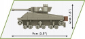 Cobi Klocki Historical Collection M4 Sherman 103el 3089