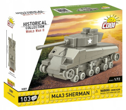 Cobi Klocki Historical Collection M4 Sherman 103el 3089