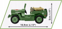 Cobi Klocki Historical Collection Medical Willys MB 2295