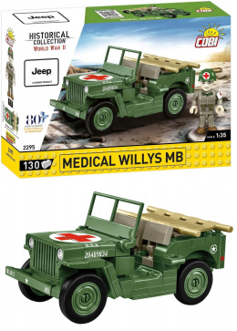Cobi Klocki Historical Collection Medical Willys MB 2295