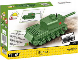 Cobi Klocki Historical Collection World War II ISU 152 135el. 3096