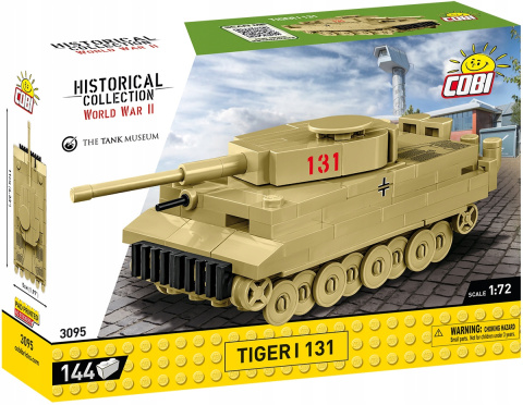 Cobi Klocki Historical Collection World War II Tiger I 131 3095