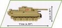 Cobi Klocki Historical Collection World War II Tiger I 131 3095