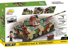 Cobi Klocki HC WWII Panzer VI Ausf. B Koningster 802el. 3113