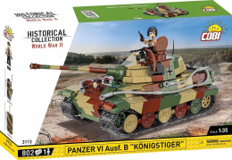 Cobi Klocki HC WWII Panzer VI Ausf. B Koningster 802el. 3113