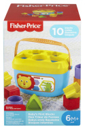 Fisher Price Pierwsze Klocki Malucha Sorter z Klockami FFC84