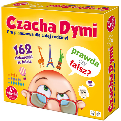 Kukuryku Czacha Dymi Gra Planszowa dla Dzieci PL