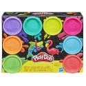 Play-doh Ciastolina Neon Zestaw 8 kolorów 448g E5063