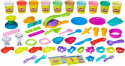 Playdoh Ciastolina Duży Zestaw 40 el. Cukiernia Słodycze 840g E2412