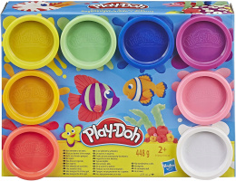 Play-doh Ciastolina Rainbow Zestaw Morski 8 kolorów Tęcza 448g E5062