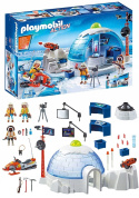 Playmobil 9055 Zestaw Stacja Polarna Biegun Iglo Badawcze Action