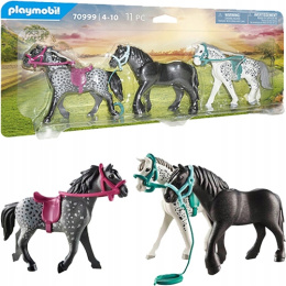 Playmobil 70999 Zestaw Konie 3-pak Fryz Knabstrup Andaluzyjski Country